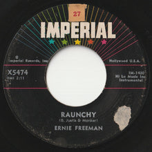 画像をギャラリービューアに読み込む, Ernie Freeman - Raunchy / Puddin' (7inch-Vinyl Record/Used)