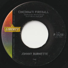 画像をギャラリービューアに読み込む, Johnny Burnette - Dreamin' / Cincinnati Fireball (7inch-Vinyl Record/Used)