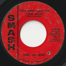 画像をギャラリービューアに読み込む, Jerry Lee Lewis - High Heel Sneakers / You Went Back On Your Word (7inch-Vinyl Record/Used)