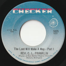画像をギャラリービューアに読み込む, Reverend C.L. Franklin - The Lord Will Make A Way (Part 1) / (Part 2) (7inch-Vinyl Record/Used)