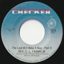 画像をギャラリービューアに読み込む, Reverend C.L. Franklin - The Lord Will Make A Way (Part 1) / (Part 2) (7inch-Vinyl Record/Used)