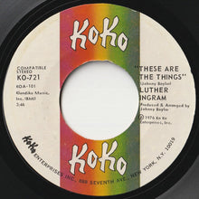 画像をギャラリービューアに読み込む, Luther Ingram - Ain't No Good For Nothing / These Are The Things (7inch-Vinyl Record/Used)