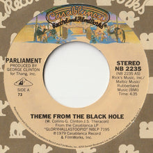 Load image into Gallery viewer, Parliament - Theme From The Black Hole / (You're A Fish And I'm A) Water Sign (7inch-Vinyl Record/Used)
