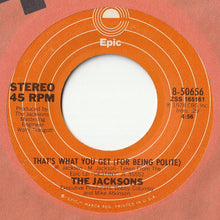 画像をギャラリービューアに読み込む, Jacksons - Shake Your Body (Down To The Ground) / That's What You Get (For Being Polite) (7inch-Vinyl Record/Used)