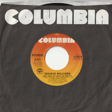 Load image into Gallery viewer, Deniece Williams - Baby, Baby My Love's All For You / Be Good To Me (7inch-Vinyl Record/Used)