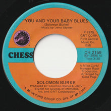 画像をギャラリービューアに読み込む, Solomon Burke - You And Your Baby Blues / I'm Leaving On That Late, Late Train (7 inch Record / Used)
