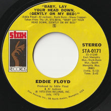 画像をギャラリービューアに読み込む, Eddie Floyd - Baby, Lay Your Head Down, (Gently On My Bed) / Check Me Out (7 inch Record / Used)