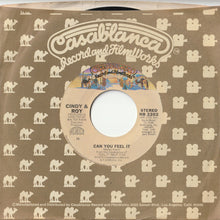 画像をギャラリービューアに読み込む, Cindy & Roy - Can You Feel It / While We Still Have Time (7 inch Record / Used)