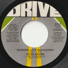画像をギャラリービューアに読み込む, Peter Brown - Do Ya Wanna Get Funky With Me / Burning Love Breakdown (7 inch Record / Used)