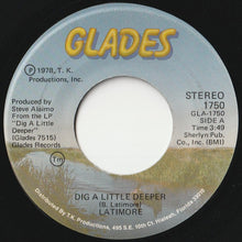 Load image into Gallery viewer, Latimore - Dig A Little Deeper / Let Me Go (7 inch Record / Used)