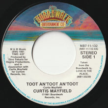 画像をギャラリービューアに読み込む, Curtis Mayfield - Toot An'Toot An'Toot / Come Free Your People (7 inch Record / Used)