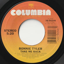 Load image into Gallery viewer, Bonnie Tyler - Take Me Back / Getting So Excited (7 inch Record / Used)