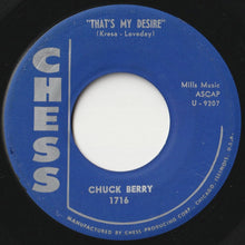 画像をギャラリービューアに読み込む, Chuck Berry - Anthony Boy / That's My Desire (7 inch Record / Used)
