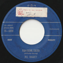 画像をギャラリービューアに読み込む, Bill Doggett - Ram-Bunk-Shush / Blue Largo (7 inch Record / Used)