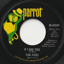 Load image into Gallery viewer, Tom Jones - Green, Green Grass Of Home / If I Had You (7 inch Record / Used)