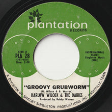 画像をギャラリービューアに読み込む, Harlow Wilcox And The Oakies - Groovy Grubworm / Moose Trot (7 inch Record / Used)