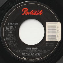 Load image into Gallery viewer, Cyndi Lauper - She Bop / Witness (7 inch Record / Used)
