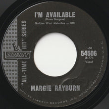 Load image into Gallery viewer, Margie Rayburn - Freight Train / I'm Available (7 inch Record / Used)