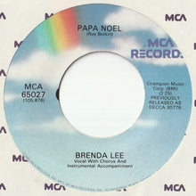 画像をギャラリービューアに読み込む, Brenda Lee - Rockin' Around The Christmas Tree / Papa Noe (7 inch Record / Used)