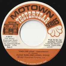 Load image into Gallery viewer, Diana Ross, Lionel Richie - Endless Love / (Instrumental) (7 inch Record / Used)