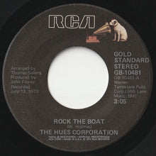 Load image into Gallery viewer, Hues Corporation - Rock The Boat / All Goin' Down Together (7 inch Record / Used)