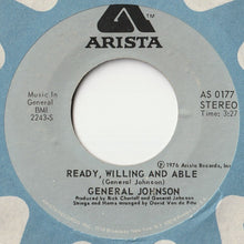 画像をギャラリービューアに読み込む, General Johnson - All In The Family / Ready, Willing And Able (7 inch Record / Used)