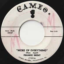 画像をギャラリービューアに読み込む, Frankie Brent - More Of Everything / Bangin' On The Bongo (7 inch Record / Used)