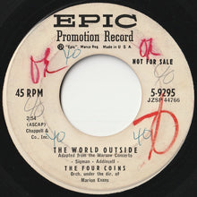 Load image into Gallery viewer, Four Coins - The World Outside / Roselle (7 inch Record / Used)