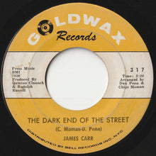 画像をギャラリービューアに読み込む, James Carr - The Dark End Of The Street / Lovable Girl (7 inch Record / Used)