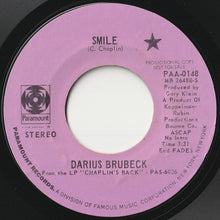 画像をギャラリービューアに読み込む, Darius Brubeck - Theme From Limelight / Smile (7 inch Record / Used)