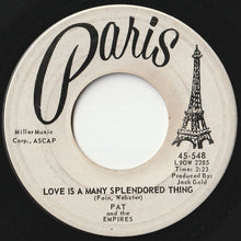 Load image into Gallery viewer, Pat And The Empires - Autumn Leaves / Love Is A Many Splendored Thing (7 inch Record / Used)