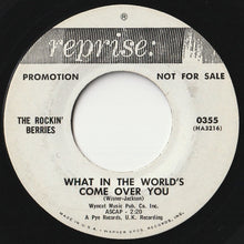 Load image into Gallery viewer, Rockin' Berries - What In The World's Come Over You / You Don't Know What You Do (7 inch Record / Used)