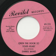 画像をギャラリービューアに読み込む, Darrell Banks - Open The Door To Your Heart / Our Love (Is In The Pocket) (7 inch Record / Used)