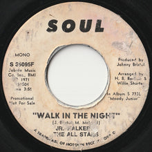 画像をギャラリービューアに読み込む, Junior Walker & The All Stars - Walk In The Night (Mono) / (Stereo) (7 inch Record / Used)