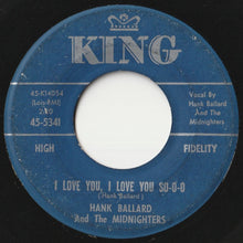 画像をギャラリービューアに読み込む, Hank Ballard & The Midnighters - Finger Poppin' Time / I Love You, I Love You So-o-o (7 inch Record / Used)