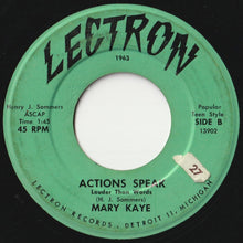 Load image into Gallery viewer, Mary Kaye - Secret Thoughts / Actions Speak (7 inch Record / Used)
