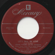 画像をギャラリービューアに読み込む, Lester Young And His Orchestra - Let’s Fall In Love / Thou Swel (7 inch Record / Used)