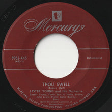 画像をギャラリービューアに読み込む, Lester Young And His Orchestra - Let’s Fall In Love / Thou Swel (7 inch Record / Used)