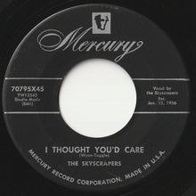 画像をギャラリービューアに読み込む, Skyscrapers - Don't Cry / I Thought You'd Care (7 inch Record / Used)