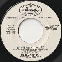 Load image into Gallery viewer, Derek And Ray - To Sir, With Love / Braverman's Waltz (7 inch Record / Used)