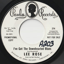 画像をギャラリービューアに読み込む, Lee Rose - Did You Not Respect / I've Got the Downhearted Blues (7 inch Record / Used)