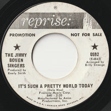 Load image into Gallery viewer, Jimmy Bowen Orchestra - It's Such A Pretty World Today / Raunchy (7 inch Record / Used)