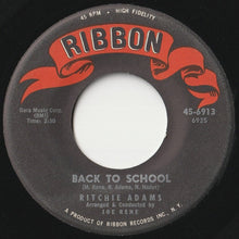画像をギャラリービューアに読み込む, Ritchie Adams - Back To School / Don't Go My Love, Don't Go (7 inch Record / Used)