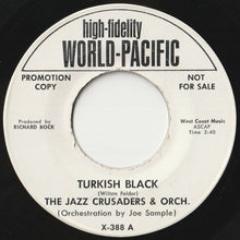 画像をギャラリービューアに読み込む, Jazz Crusaders - Turkish Black / Boopie (7 inch Record / Used)