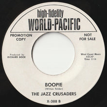 画像をギャラリービューアに読み込む, Jazz Crusaders - Turkish Black / Boopie (7 inch Record / Used)