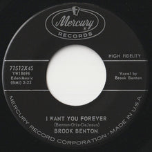 Load image into Gallery viewer, Brook Benton - So Many Ways / I Want You Forever (7 inch Record / Used)