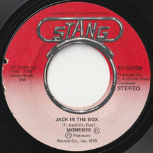 Load image into Gallery viewer, Moments - I Could Have Loved You / Jack In The Box (7 inch Record / Used)