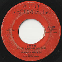 画像をギャラリービューアに読み込む, Barbara George - I Know (You Don't Love Me No More) / Love (Is Just A Chance You Take) (7 inch Record / Used)