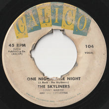 画像をギャラリービューアに読み込む, Skyliners - Since I Don't Have You / One Night, One Night (7 inch Record / Used)