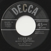 画像をギャラリービューアに読み込む, Mills Brothers - The Glow-Worm / After All (7 inch Record / Used)